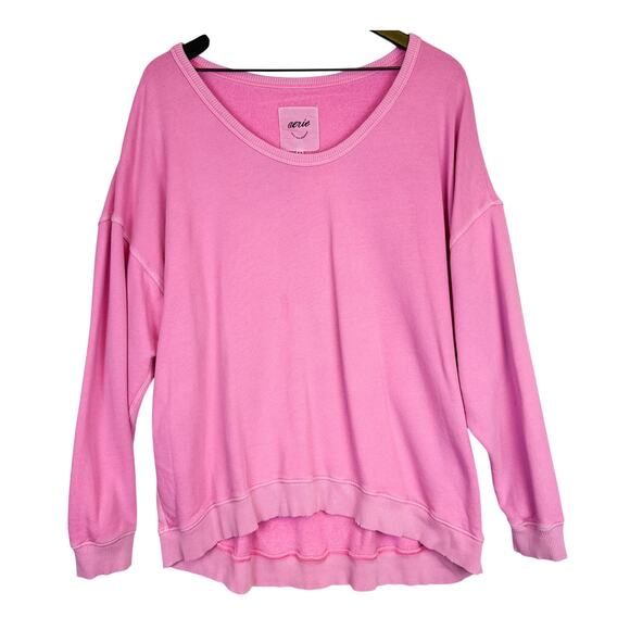 aerie Tops - Aerie Oversized Sweatshirt Pink - M